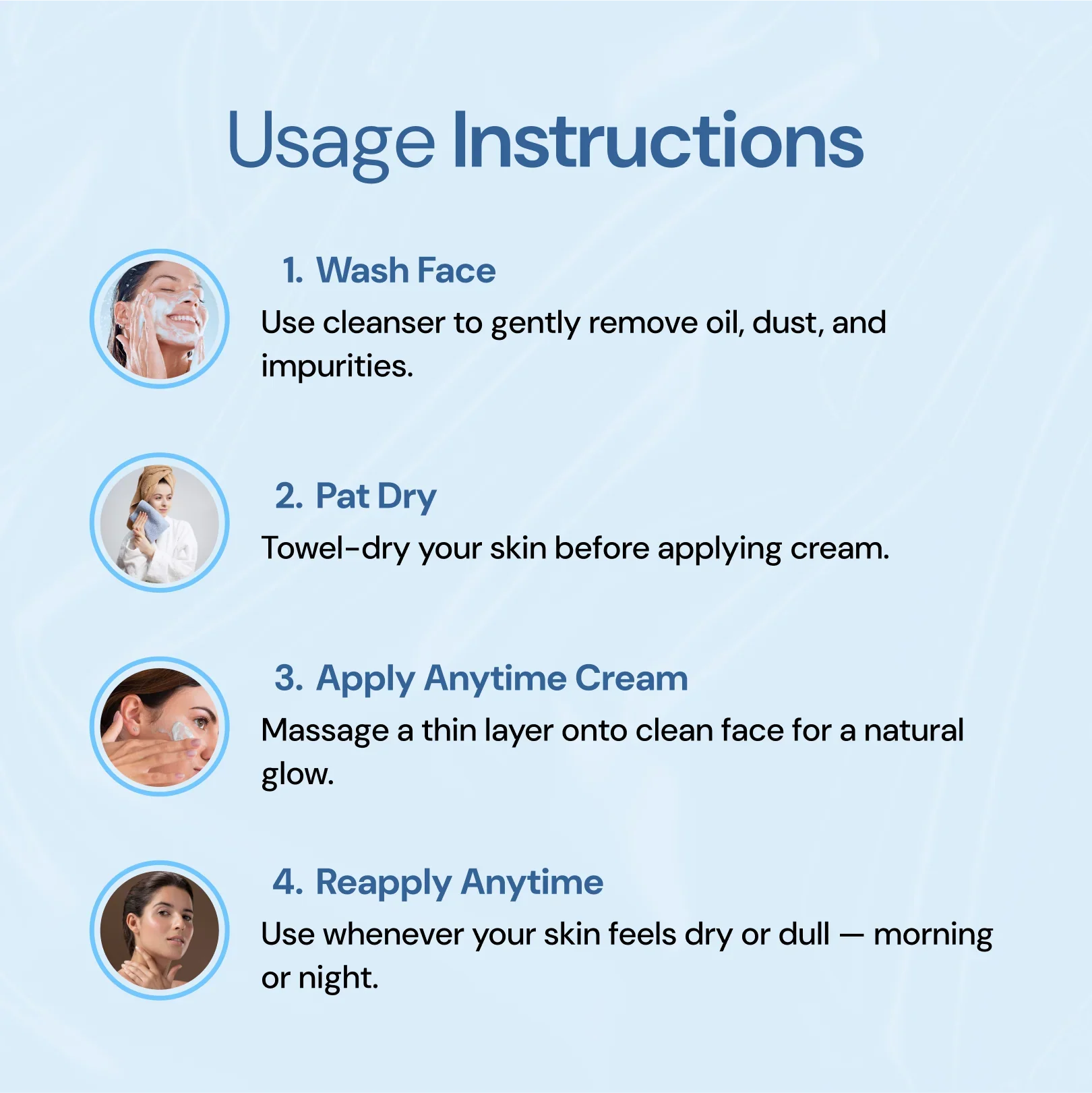 Nefol Glow Care Combo Set – Blue Tea Face Cleanser & Anytime Cream (CC Cream) Kit | Brightening Face Wash + Tinted Moisturizer with SPF20 for All Skin Types, 100 ml + 50 g (150 g) - Nefol
