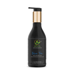 Nefol Hair Mask with Blue Tea, Shea Butter, Quinoa, and Olive Squalane - Restores Shine, Softens Hair - 300ml