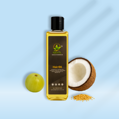 Nefol Hair Oil with Sesame, Amla, Flaxseed, Coconut, Mustard & Argan Oils - Prevents Dandruff, Strengthens Roots & Prevents Hair Fall-200ml