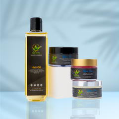 Wind Down – Evening Skincare + Hair Routine (Pack of 4)